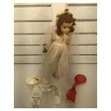 Madame Alexander 15 in Bride Doll, with award