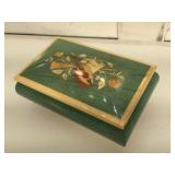 Reuge Swiss Music Box, inlaid, working, plays