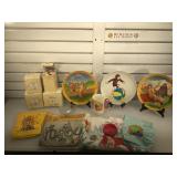 3 Cherished Teddies, 1996 Enesco stain glass