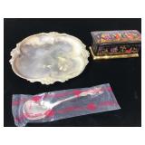 Ardleigh Elliot musical porcelain jewelry box,