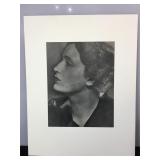 Man Ray, original Gravure Print, Profile study of