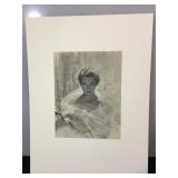 Andre Vigneau , 1931 , original gravure print,