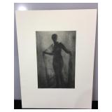 J. Dudley Johnston, 1933, original gravure print,