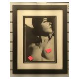 Man Ray, photo print, matted and framed, 9.5 x 13