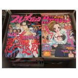 Adult Japanese manga comics - approx. 30