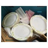 Lot of approx. 69 Bernardaud Frivole Pasta Oval