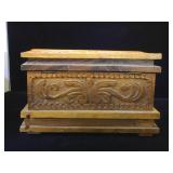 Vintage Hand made wooden box