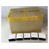 Case of 105 black veletine pendant boxes