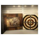 2 pcs dimensional wall art inc Elephant, and 4