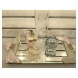 Berger perfume ionizer & vanity tray & George