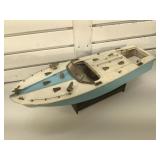 Wood bat op 21 in Speedboat, with stand