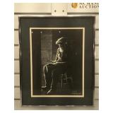 Rudy Droguett, signed in White lower right