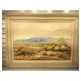 Alice Cargelli Swett, Nevada artist, painting on