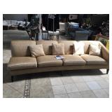 10 foot long sofa with arm - pillows included -
