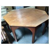 60.5x30 Octagonal Widdecomb signed MCM table -
