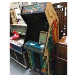 1982 Atari Millipede arcade cabinet with manuals