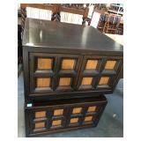 Pair of MCM side tables - see photos