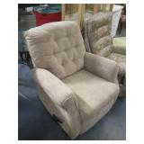 Recliner chair w/handle