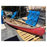 Red ‘Old town Canoe