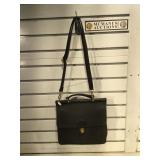 Coach Vintage Black Leather ‘Stewardess