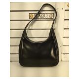 Phynes Paris Black Leather Hobo Bag - Made in