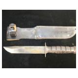 U.S. Camillus fighting knife, good original edge,