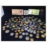 Lot of foreign coinage