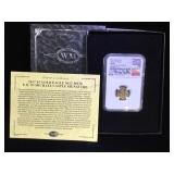 2017 $5 Gold Eagle NGC MS-70 signed by Michael