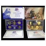 2008 US Proof Set - State Quarters and