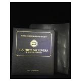 US First Day Covers album (incomplete) and