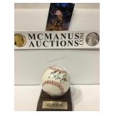 Nolan Ryan autographed baseball no COA