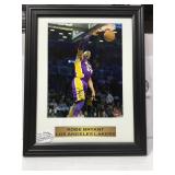 Kobe Bryant autographed 8x10 sports memory