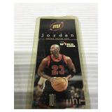World com Michael Jordan rare phone card unused