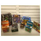 Lot of assorted Toys still on boxes incl. WW