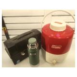 Vintage Coleman Thermo Jug w/lunchbox and more