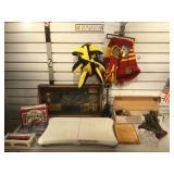 Lot of assorted items Wii, frame and more