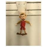 Vintage Ideal Pinocchio 8 in jointed doll,