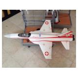 RC F5Tiger jet airplane,50 inches long