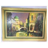 Jean Duval, 1928,   Painting on canvas,  city