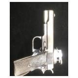 Vintage  lighter 45. Cal  pistol form , 6 inc