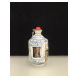 Hidden erotica Snuff bottle, 3 inches tall