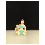 Resin erotic couple p, 2 inches tall