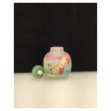 3 inch tall resin erotic snuff bottle