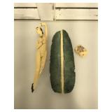 12 inch tall 3 piece Asian Dr