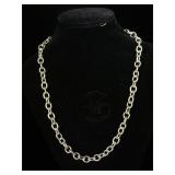 Sterling Silver Judith Ripka necklace - 20 in -