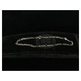 Sterling Silver necklace - 10 in - 3.4g