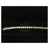 Sterling Silver bracelet Vermeil - 7 in - 15.4g