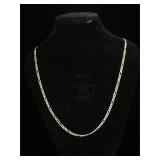 Sterling Silver Italy Long chain necklace - 34 in