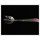 .800 Fine Silver Large Swedish serving spoon -