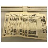 Lot of 1975 Serial World newsletters. These are